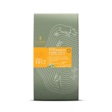 Luxmi Estates Herbal Tea Collection 25 Tea Bags EA x 3 | Turmeric Tea Ashwagandha Tea African Rose Tea | USDA Organic Herbal Tea