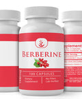 PURE ORIGINAL INGREDIENTS Berberine, (100 Capsules) Always Pure, No Additives Or Fillers, Lab Verified