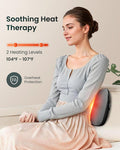 Snailax Shiatsu Back Massager For Pain Relief Deep Tissue, Cordless Neck And Back Massager, 4D Kneading Back Massager For Upper And Lower Back, Massage Pillow, Gifts For Women Men