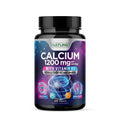 Built Nature Calcium 1200Mg With Vitamin D3 For Best Absorption - Advanced Bone Support Supplement, 1200 Mg Calcium Carbonate & 1600 Iu Vitamin D3, Slow Release For Immune Support, Easy To Swallow, 120 Tablets