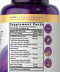 Happy Gut Support | 180 Capsules | Vegetarian, Non-Gmo, Gluten Free | By Carlyle