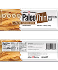 Paleo Thin Protein Bar (Organic Sunflower Butter) (150 Cal, 20g Egg White Protein 5 Net Carbs) (12 Bars)