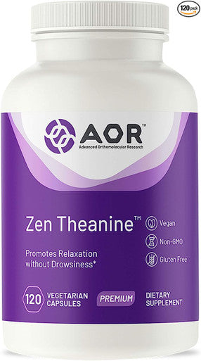 Aor Zen Theanine, 60 Vcaps