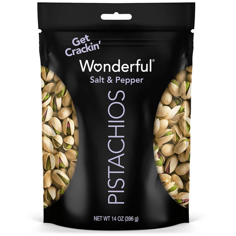 Wonderful Pistachios In Shell, Sweet Chili Flavored Nuts, 14 Ounce Bag, Protein Snacks, Gluten Free, Healthy Snack