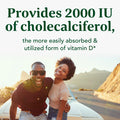MegaFood Vitamin D3 2000 Iu (50 Mcg) - Vitamin D Supplements With Real Food Immune Support Supports Bones Teeth & Muscles Vegetarian Certified Non-Gmo Kosher 90 Tablets 90 Servings