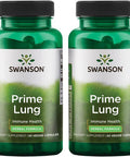 Swanson Prime Lung 60 Veg Caps (2 Pack)