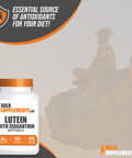 Bulksupplements.Com Lutein With Zeaxanthin Softgels - Zeaxanthin Plus Lutein, Lutein And Zeaxanthin Supplements, Eye Vitamins - Gluten Free, 1 Softgel Per Serving, 120 Softgels