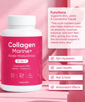 Nitidissima Hydrolyzed Marine Collagen Hyaluronic Acid Formula 5-In-1 Beauty & Wellness Blend With Coq10 Biotin & Vitamin C Vegan Friendly Non-Gmo 150 Capsules