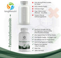 LongLifeNutri Palmitoylethanolamide 400 Mg Capsules - 120 Veggie Pills | Micronized Pea Formula | Premium Quality Supplement