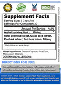 Varidux Varicose/Spider Veins Support Supplement in Pills to Improve Poor Vein Circulation in Legs