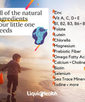 Liquidhealth Liquid Multivitamin for Kids Children and B Complex Liquid Super Energy Boost B Vitamins Supplements