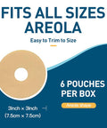 Breast Silicone Scar Sheets Tape, Silicone Scar Removal Sheets For Breast 6 Pack, Breast Reduction After Surgery For Scars, Breast Augmentation Post Surgery Supplies For Scar Treatment