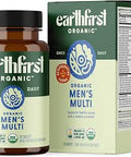 Men's Multi Once Daily WholeFood Multivitamin with 19 Vitamins and Minerals for Energy Heart Bone Strength Prostate and Immune Support Vegan NonGMO 30 Count