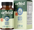 Men's Multi Once Daily WholeFood Multivitamin with 19 Vitamins and Minerals for Energy Heart Bone Strength Prostate and Immune Support Vegan NonGMO 30 Count