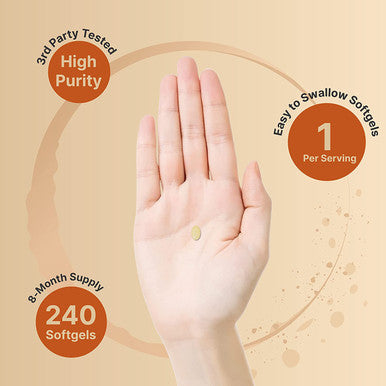 Vitamin D3 K2 Mk7 With Virgin Coconut Oil 240 Softgels Vitamin D3 5000 Iu K2 Mk7 100Mcg 2 In 1 Support Duoack 8 Months Supply Third Party Tested Non Gmo No Gluten