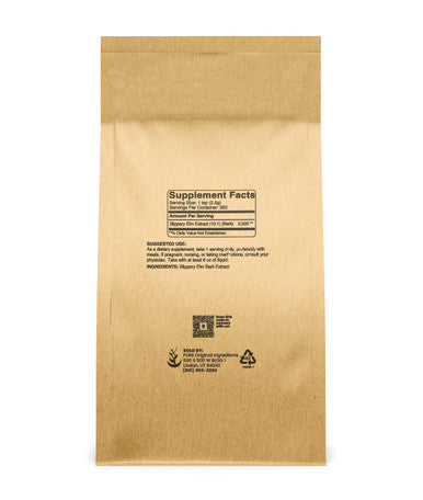 PURE ORIGINAL INGREDIENTS Slippery Elm Bark Powder (2Lb) Pure & Natural, Vegan, Gluten-Free