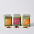 Luxmi Estates Herbal Tea Collection Loose Leaf Tea x 3 | Turmeric Tea Ashwagandha Tea African Rose Tea | USDA Organic Herbal Tea |