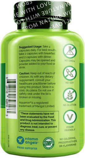 NATURELO Bone Strength - Plant-Based Calcium, Magnesium, Potassium, Vitamin D3, VIT C, K2 - GMO, Soy, Gluten Free Ingredients - Whole Food Supplement for Bone Health - 120 Vegan Friendly Capsules