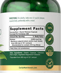 Carlyle Bamboo Extract Capsules | 3000mg | 300 Count | 210mg Silica | Non-GMO, Gluten Free Supplement