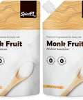 SPICEEL Value-Size Monk Fruit Sweetener with Erythritol | Bulk White Sugar Replacement for Coffee, Baking & Cooking | Vegan, Keto, Gluten-Free 3-Pack