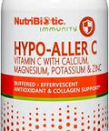 NutriBiotic HypoAller C Powder Vitamin C and Minerals 1300 Mg Vitamin C for Antioxidant and Collagen Support Buffered with Calcium Magnesium Zinc and Potassium Gluten and GMO 16 Oz