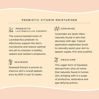 JSHealth Face Moisturizer For Women And Men - Ceramide Moisturizer Face Cream - Hydrating Face Lotion For Dry Skin With Probiotics