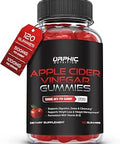ORPHIC NUTRITION Apple Cider Vinegar Gummies 1000mg - Unfiltered ACV with Vitamin B12, Beetroot & Pomegranate (120 pcs)