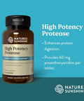 Nature'S Sunshine High Potency Protease 60 Capsules