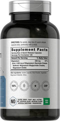 Buffered Magnesium Glycinate | 1330mg | 250 Capsules | with Chelated Minerals | Non-GMO, Gluten Free | by Horbaach