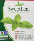 Sweetleaf Stevia Packets - Zero Calorie Natural Stevia Powder No Bitter Aftertaste Sugar Substitute for Keto Coffee Nothing Artificial Non-GMO Stevia Sweetener Packets 70 Count (Pack of 2)
