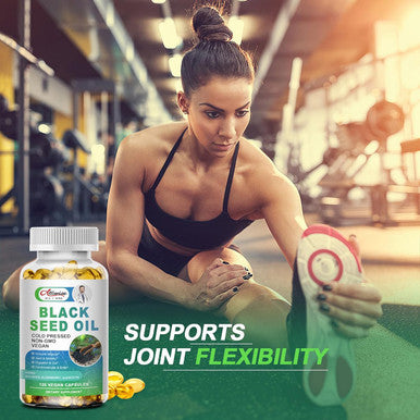 Alliwise Black Seed Oil Softgel, Cold Pressed Black Cumin Nigella Stiva With Irish Sea Moss, Quercetin With Bromelain, Elderberry Extact Enhanced Absorption, Antioxidant, Skin & Hair, Immune Health Support