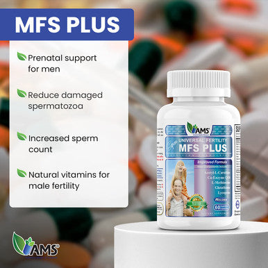 America Medic & Science Mfs Plus 60 Vegetable Capsules
