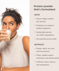 JSHealth Vegan Pea Protein Powder Vanilla Bean Flavor 300G