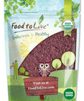 Food to Live Organic Mulberry Fruit Powder, 1.5 Pounds - Non-GMO, from Raw Dried Berries, Unsulfured, Vegan, Bulk, Great for Baking, Juices, Smoothies, Yogurts, Contains Maltodextrin, No Sulphites