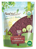 Food to Live Organic Mulberry Fruit Powder, 12 Ounces - Non-GMO, from Raw Dried Berries, Unsulfured, Vegan, Bulk, Great for Baking, Juices, Smoothies, Yogurts, Contains Maltodextrin, No Sulphites