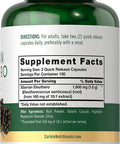Carlyle Siberian Eleuthero | 1600mg | 300 Capsules | Non-GMO and Gluten Free Formula | Siberian Ginseng | Traditional Herbal Supplement