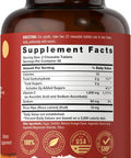 Carlyle Vitamin C Chewables | 1000mg | 100 Tablets Natural Orange Flavor | Vegetarian Non-GMO & Gluten Supplement | Tahoe Nutritionals