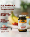 Flora Adults Probiotic Blend Six AdultSpecific Strains Gluten Free Raw Probiotic with 17 Billion Cells 120 Vegetarian Capsules