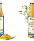 Kevala Organic Extra Virgin Sesame Oil ÃƒÂ¢Ã¢â€šÂ¬Ã¢â‚¬Å“ 17.5 lb, Body Care and Hair Care | High Smoke Point Vegetable Oil for Cooking and Baking, Made with Organic Sesame Seeds, Non-GMO, Kosher, Skin Care Uses