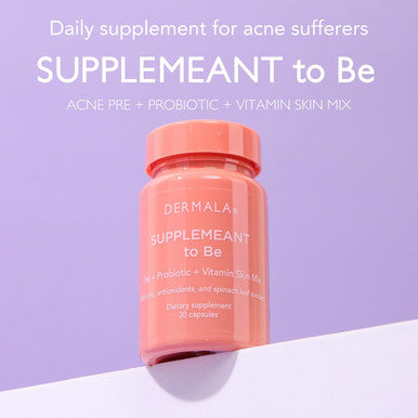 #Fobo Supplemeant To Be Acne Supplement All Natural Daily Prebiotics Probiotics Vitamins Skin Mix With Zinc Improve Clear Blemish-Radiant Skin Through Balancing Gut Health