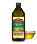 Pompeian Robust Extra Virgin Olive Oil - 101 fl oz (3 L) | First Cold Pressed Olive Oil for Cooking - Bold Taste for Pasta, Marinades, and Salad Dressings - Value Size