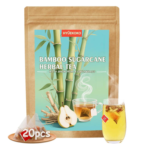 40 Bags Mulberry Leaf Winter Melon & Bitter Melon Peel Tea, Caffeine-Free Natural Ingredients Herbal Tea Bags, Supports Lung Cleanse, No Additives, Daily Enjoyment Tea for Men & Women