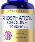 Carlyle Phosphatidyl Choline | 1,680Mg | 90 Quick Release Softgels | Non-Gmo & Gluten Free Supplement