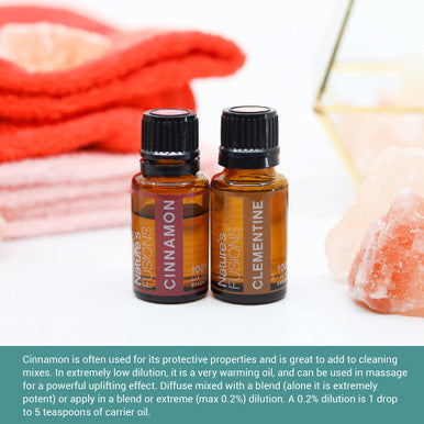 Nature s Fusions Cinnamon Bark 100% Pure and Essential Oils (15 mL)