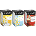 Stash Tea Relax and Unwind Tea Sampler - Assorted Specialty Tea Gift Set, Calming Herbal Teas to Support Relaxation, 7 Flavors, 35 Tea Bags