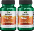Swanson Sustained Release Niacin 500 Milligrams 90 Tabs (2 Pack)