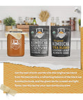 Fermentaholics Usda Organic Kombucha Tea Blend 8 Oz | Makes 22 Gallons | her | Organic Black And Green Tea Blend | Loose Leaf