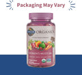 Garden Of Life Organics Women 40+ Gummy Vitamins Berry Organic NonGmo Vegan Kosher Complete Multi Methyl B12 C and D3 Gluten Soy and Dairy 120 Real Fruit Gummies