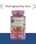 Garden Of Life Organics Women 40 Gummy Vitamins - Berry - Certified Organic Non-Gmo Vegan Kosher Complete Multi - Methyl B12 C & D3 - Gluten Soy & Dairy Free 120 Real Fruit Gummies