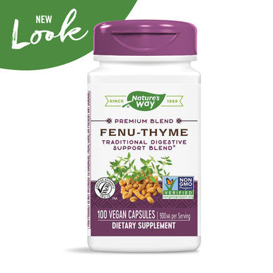 Natures Way, Fenugreek and Thyme, 100 Capsules (Packaging May Vary)2